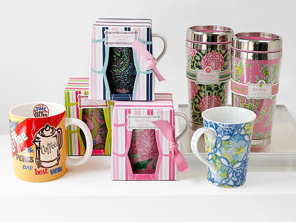 Mugs and cups.