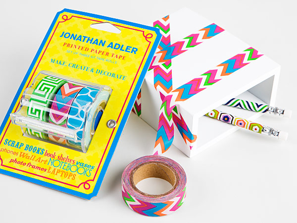 Printed washi tape with dispenser