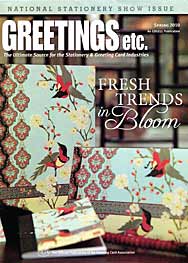 Cover of Spring 2010 issue of <em>Greetings Etc.</em> magazine