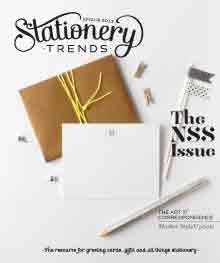Cover of Spring 2013 issue of <em>Stationery Trends</em> magazine